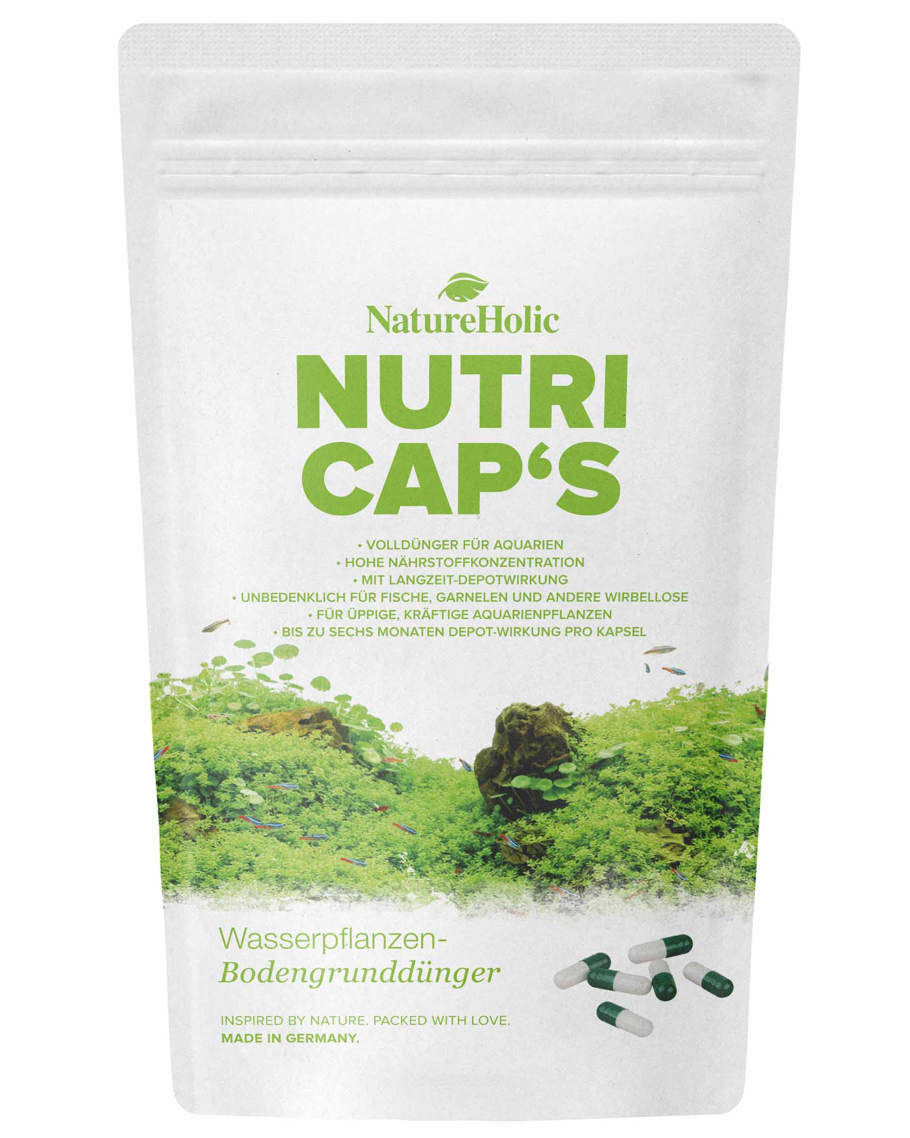 NatureHolic NutriCap's Bodendünger für Wasserpflanzen